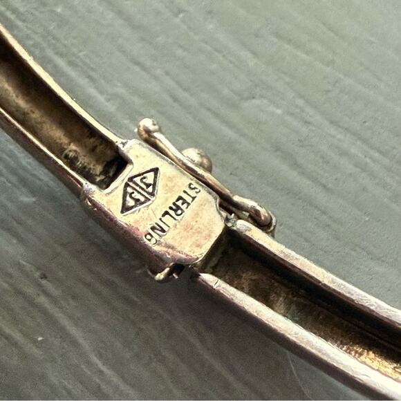 Judith Jack 925 Sterling Silver Bangle Bracelet - Picture 10 of 10
